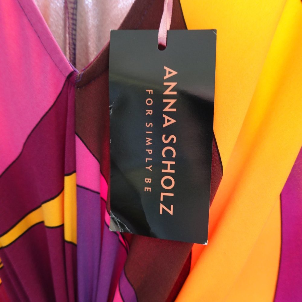 (NWT) Anna Scholz for Simply Be Mod Dress US 18 (Host Pickx2)